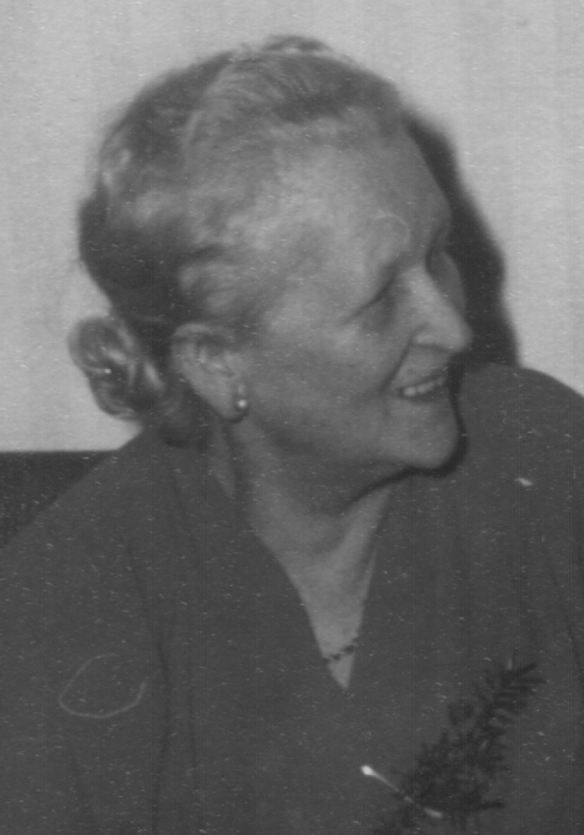 Historische Porträtaufnahme von Jenny Brandt